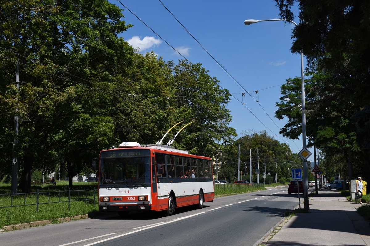 Брно, Škoda 14Tr17/6M № 3283