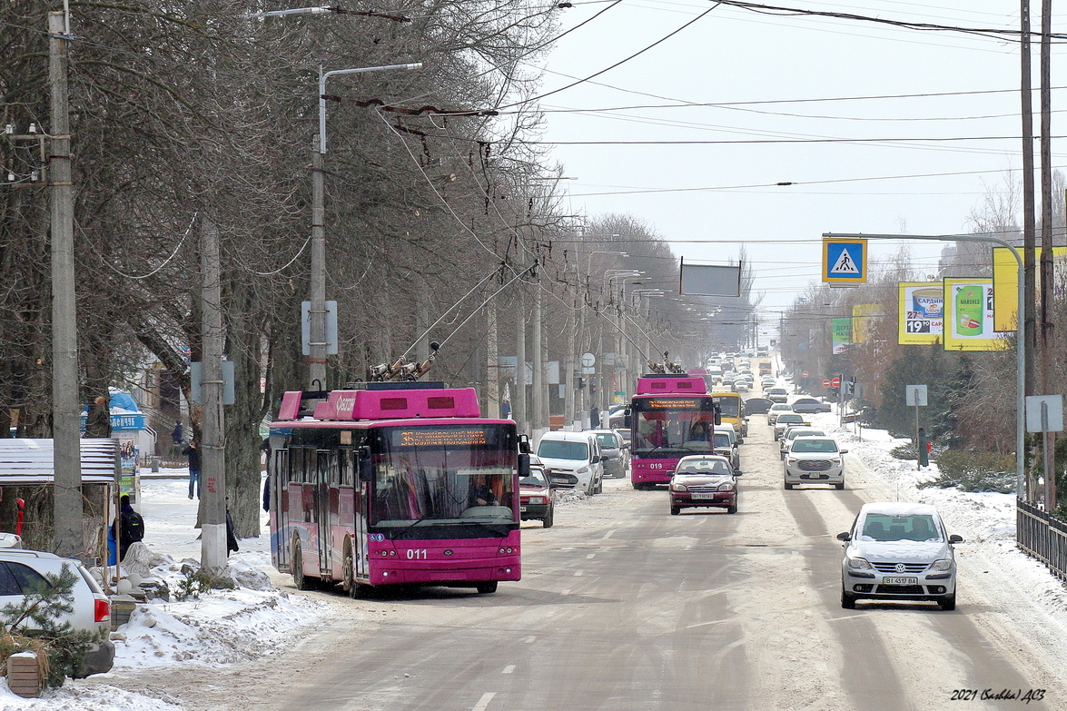 Кременчуг, Богдан Т70117 № 011