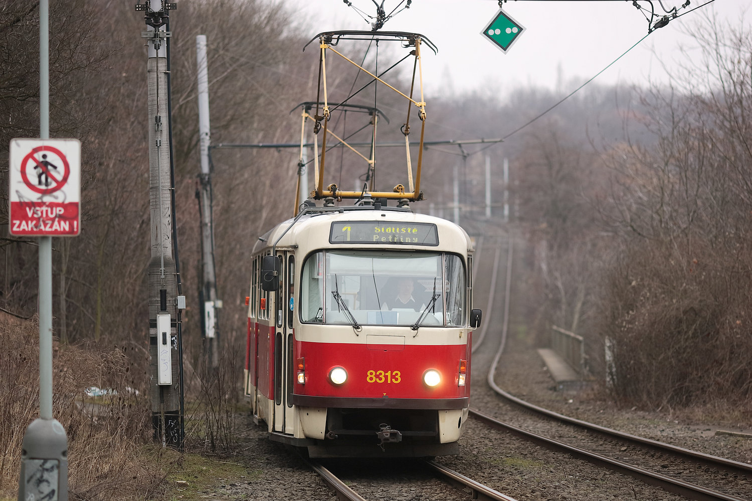 Прага, Tatra T3R.P № 8313