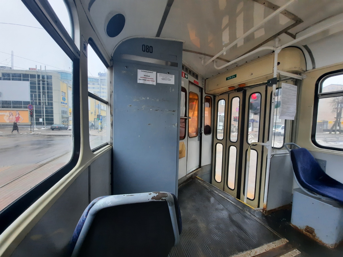 Даугавпилс, Tatra T3DC1 № 080