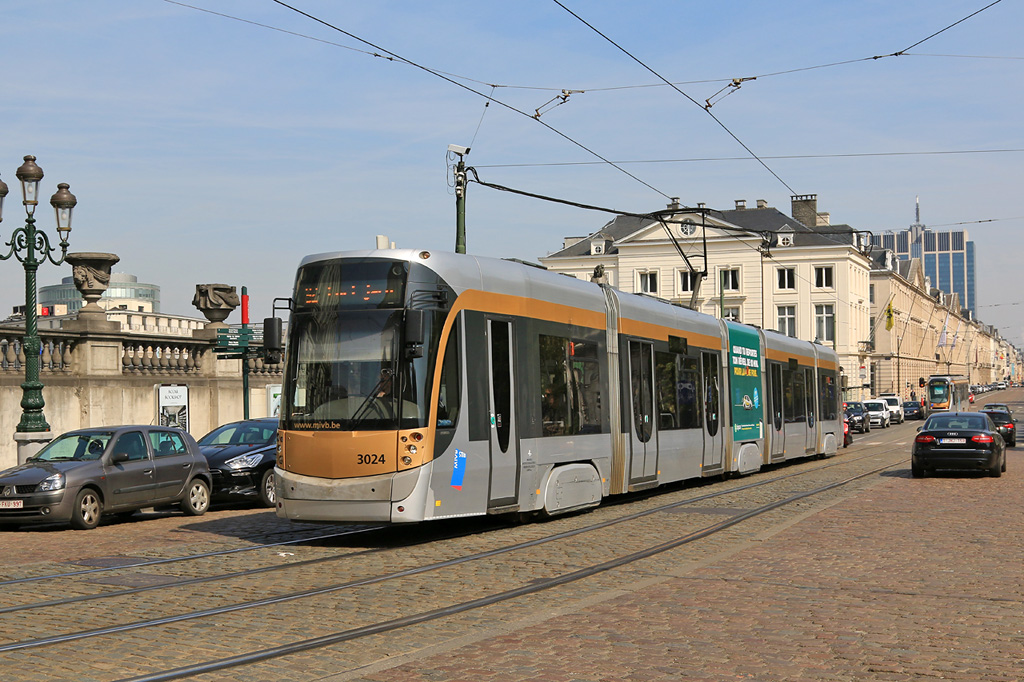 Брюссель, Bombardier T3000 № 3024
