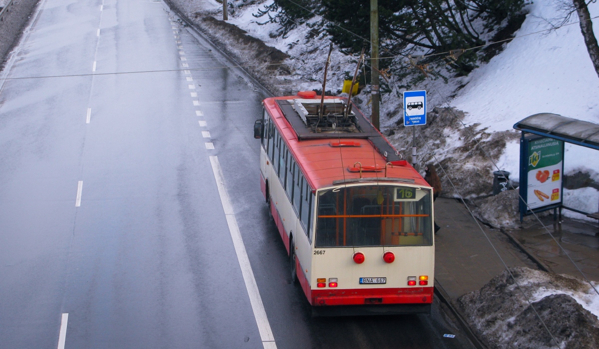 Вильнюс, Škoda 14Tr17/6M № 2667