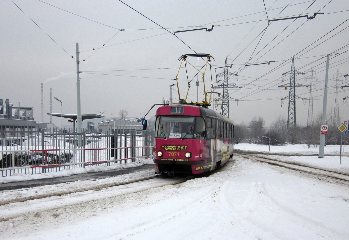 Прага, Tatra T3SUCS № 7071