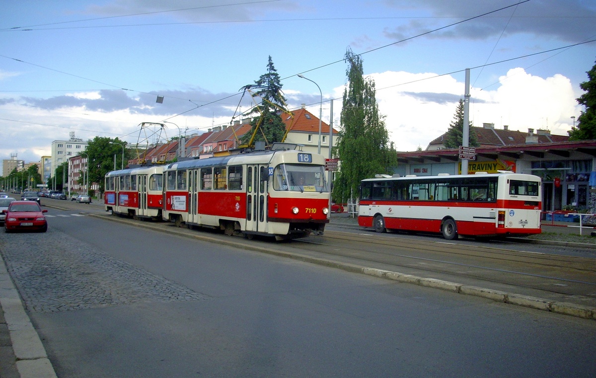 Прага, Tatra T3SUCS № 7110