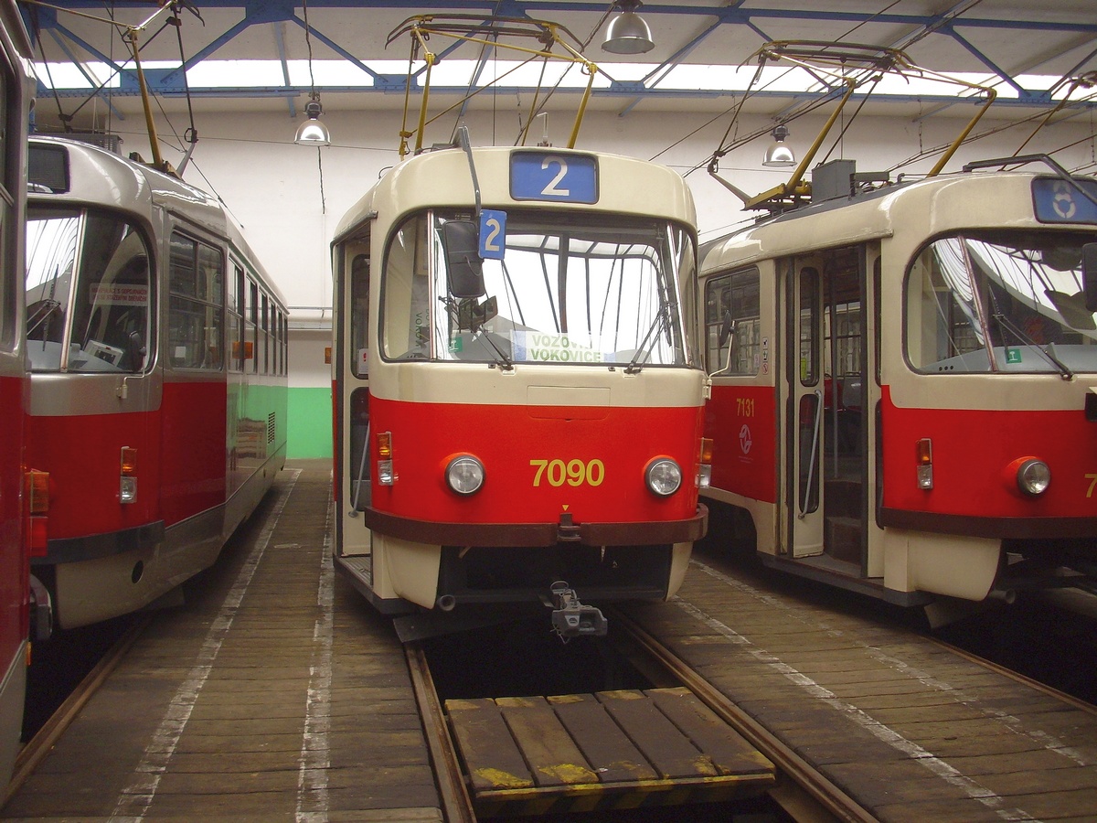 Прага, Tatra T3SUCS № 7090