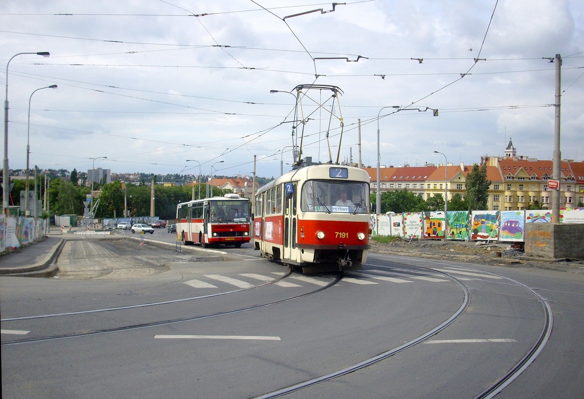 Прага, Tatra T3SUCS № 7191