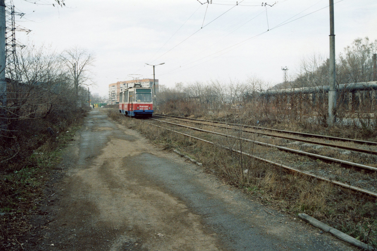 Владивосток, 71-132 (ЛМ-93) № 319; Владивосток — Закрытые маршруты и остатки трамвайной инфраструктуры