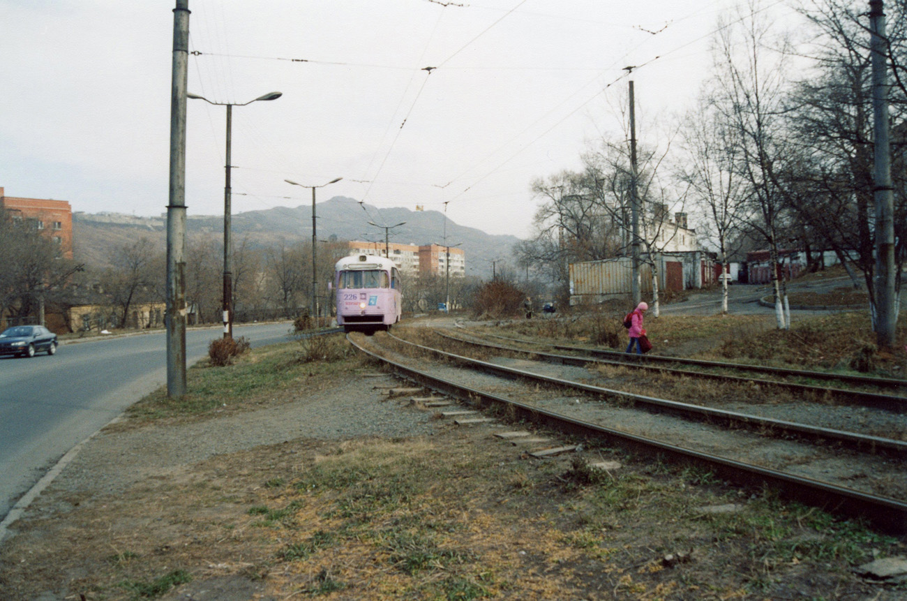 Владивосток, РВЗ-6М2 № 226; Владивосток — Закрытые маршруты и остатки трамвайной инфраструктуры