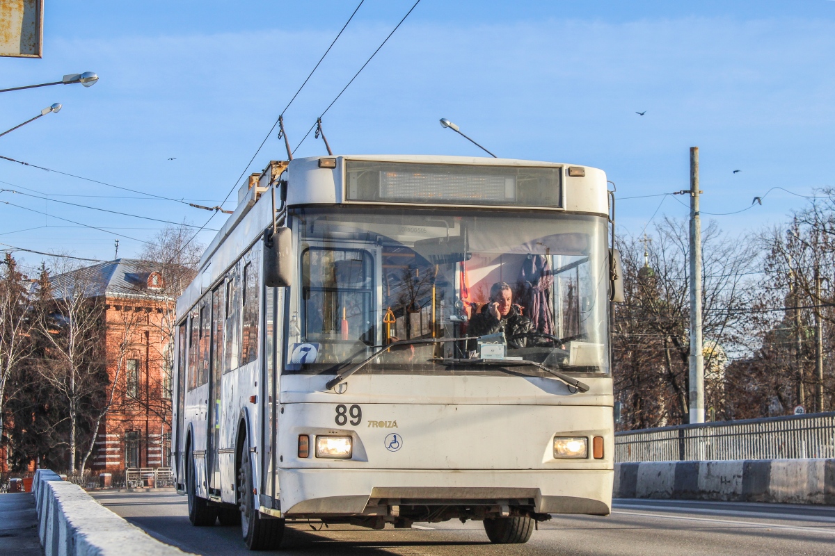Тверь, Тролза-5275.03 «Оптима» № 89; Тверь — Последние годы тверского троллейбуса (2019 — 2020 гг.)