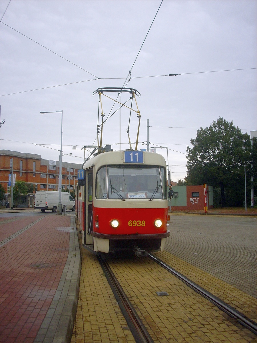 Прага, Tatra T3 № 6938