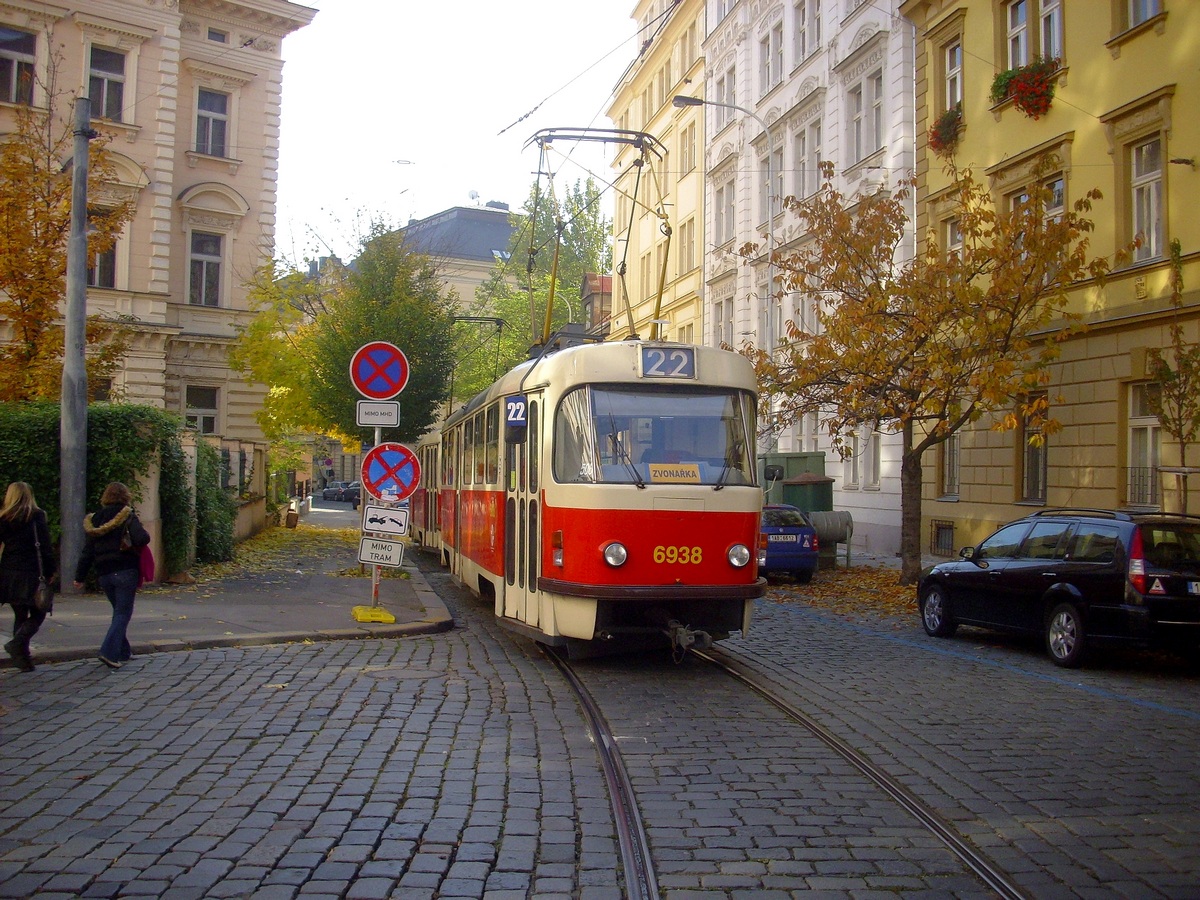 Прага, Tatra T3 № 6938 Прага, Tatra T3 № 6938
