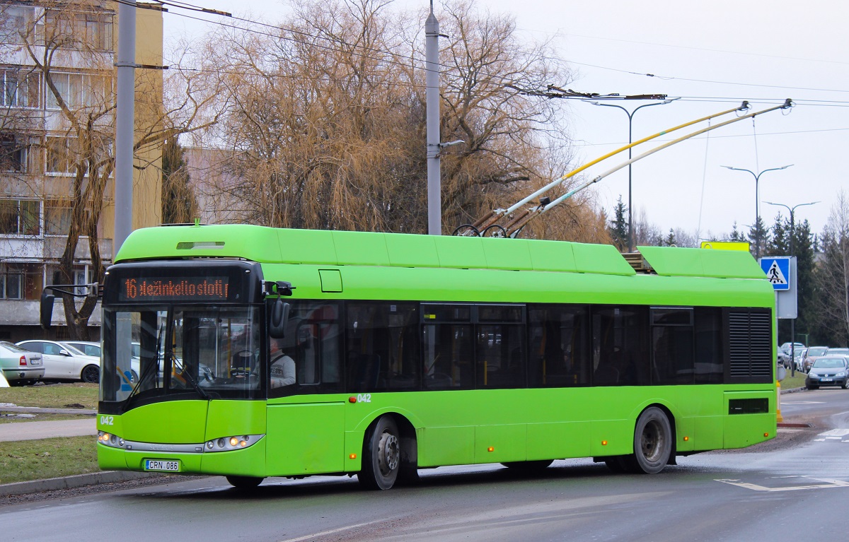 Kauņa, Solaris Trollino III 12 AC № 042