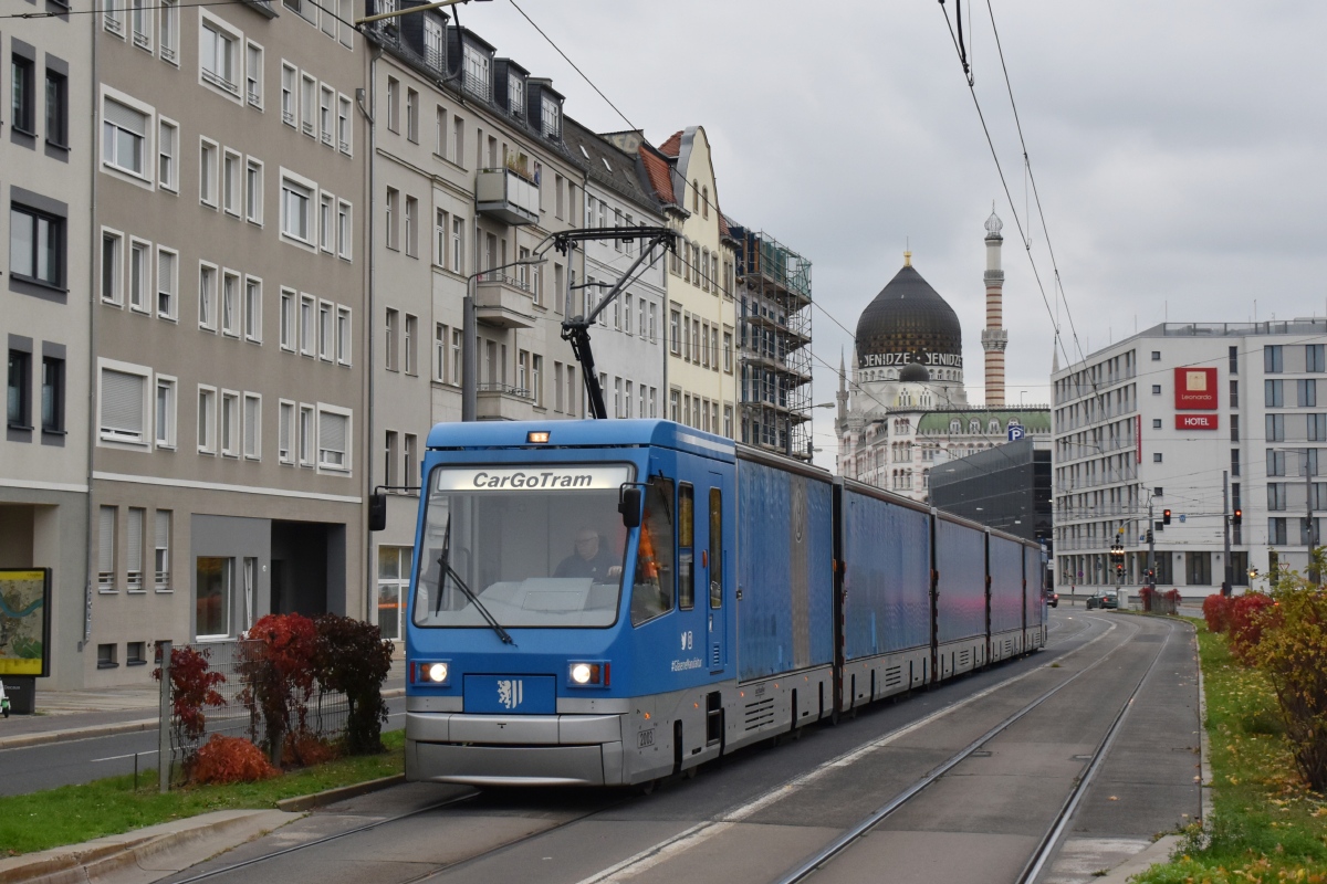 Дрезден, Schalker Eisenhütte CarGoTram № 2003; Дрезден — Грузовой трамвай «CarGoTram» (2001 — 2020)