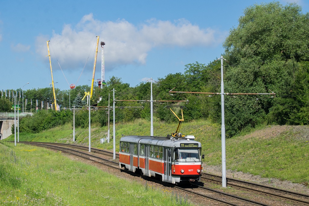 Брно, Tatra K2P № 1077