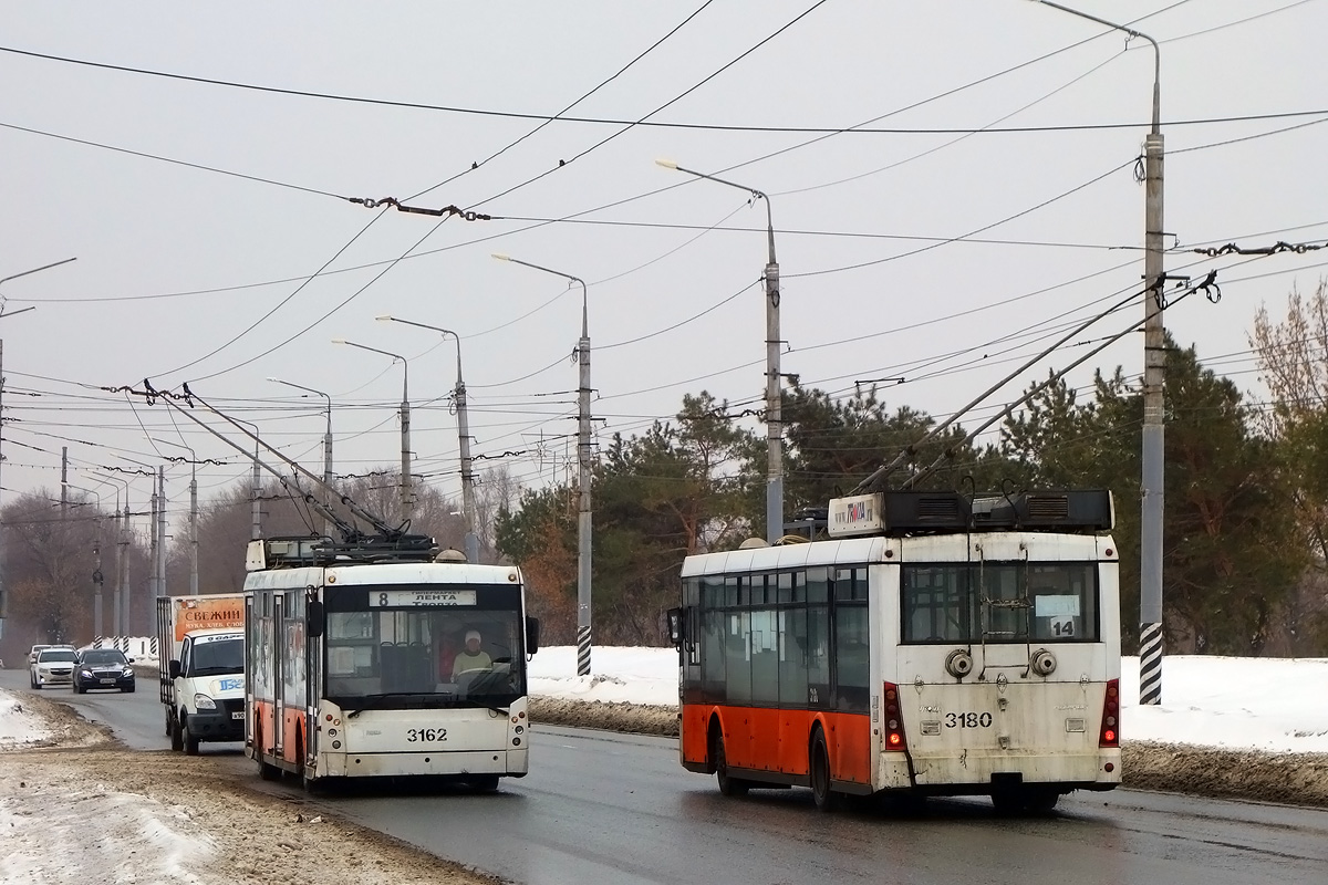 Engels, Trolza-5265.00 “Megapolis” č. 3162; Engels, Trolza-5265.00 “Megapolis” č. 3180