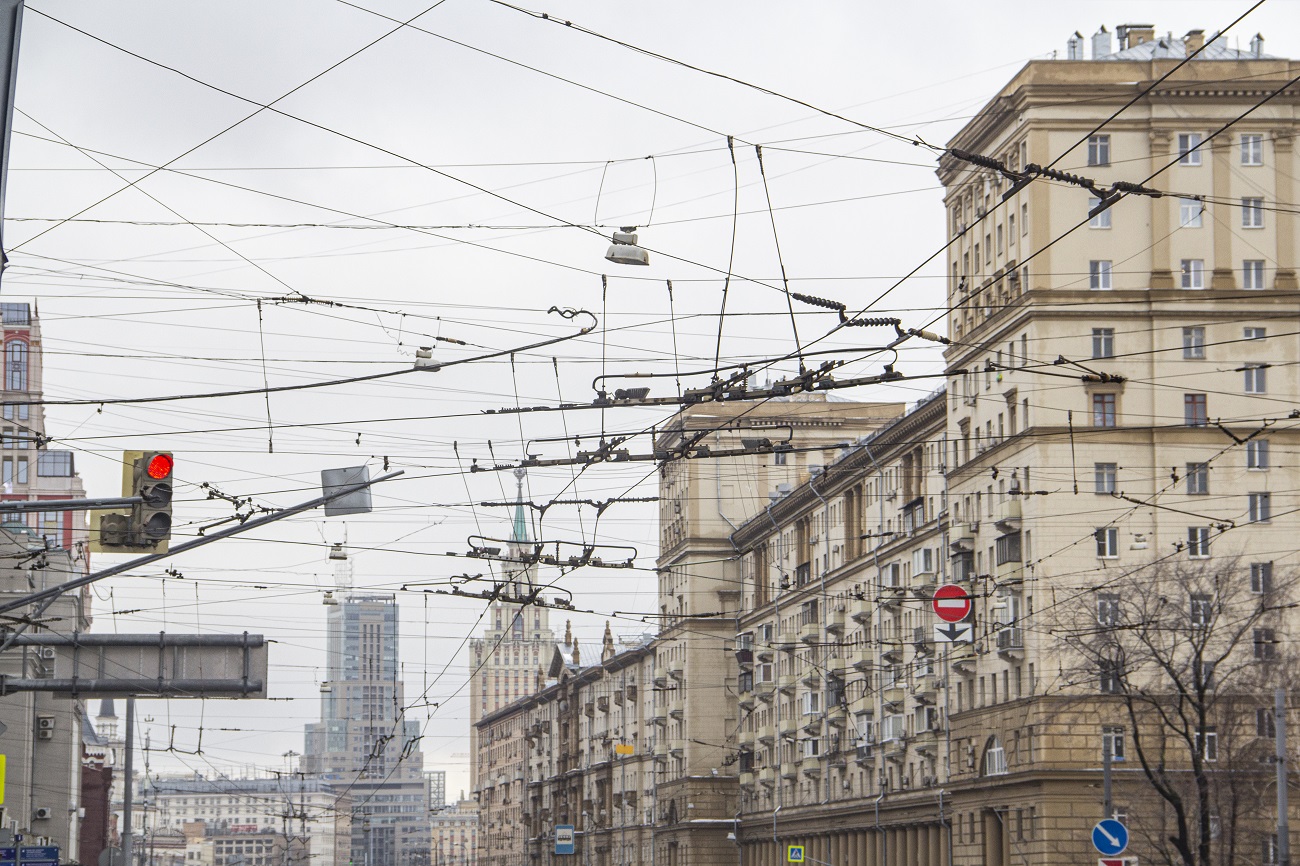 Москва — Трамвайные линии: ЦАО; Москва — Троллейбусные линии: ЦАО