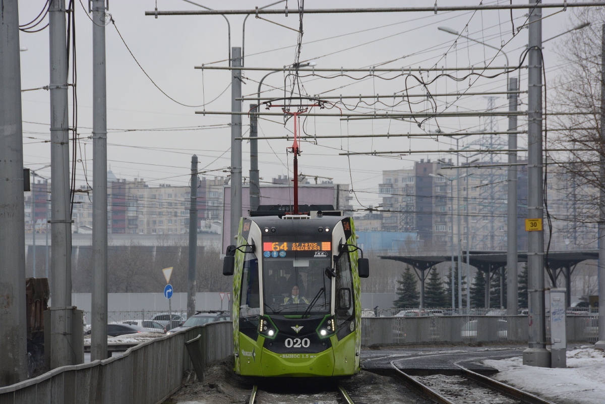 Санкт-Петербург, Stadler B85600M № 020