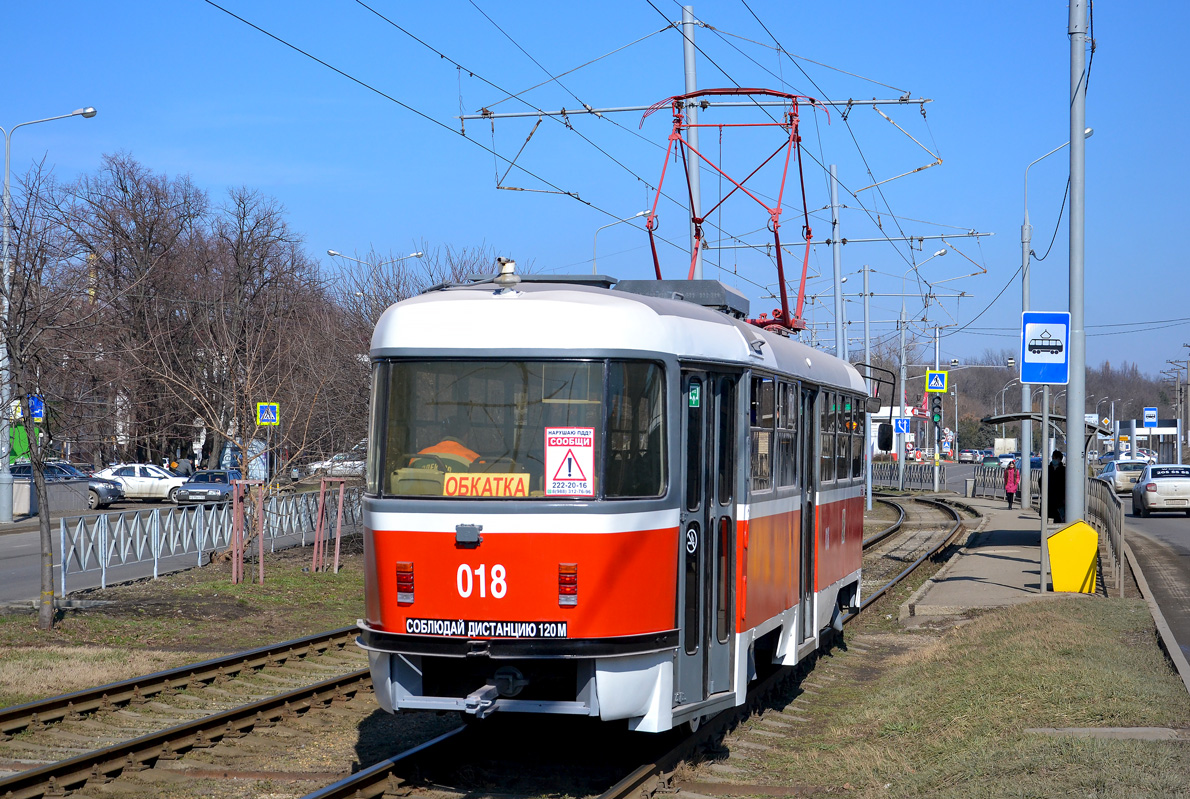 Краснодар, Tatra T3SU КВР ТРЗ № 018