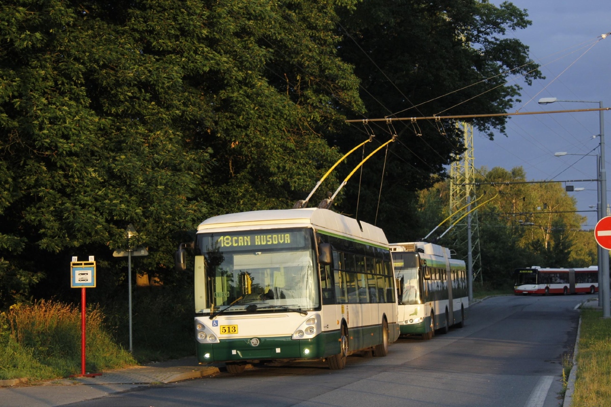 Plzeň, Škoda 24Tr Irisbus Citelis Nr. 513