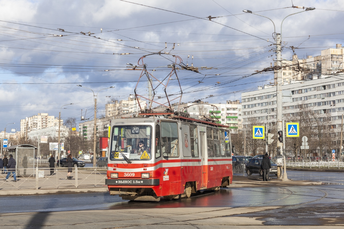 Санкт-Петербург, ТС-77 № 3609
