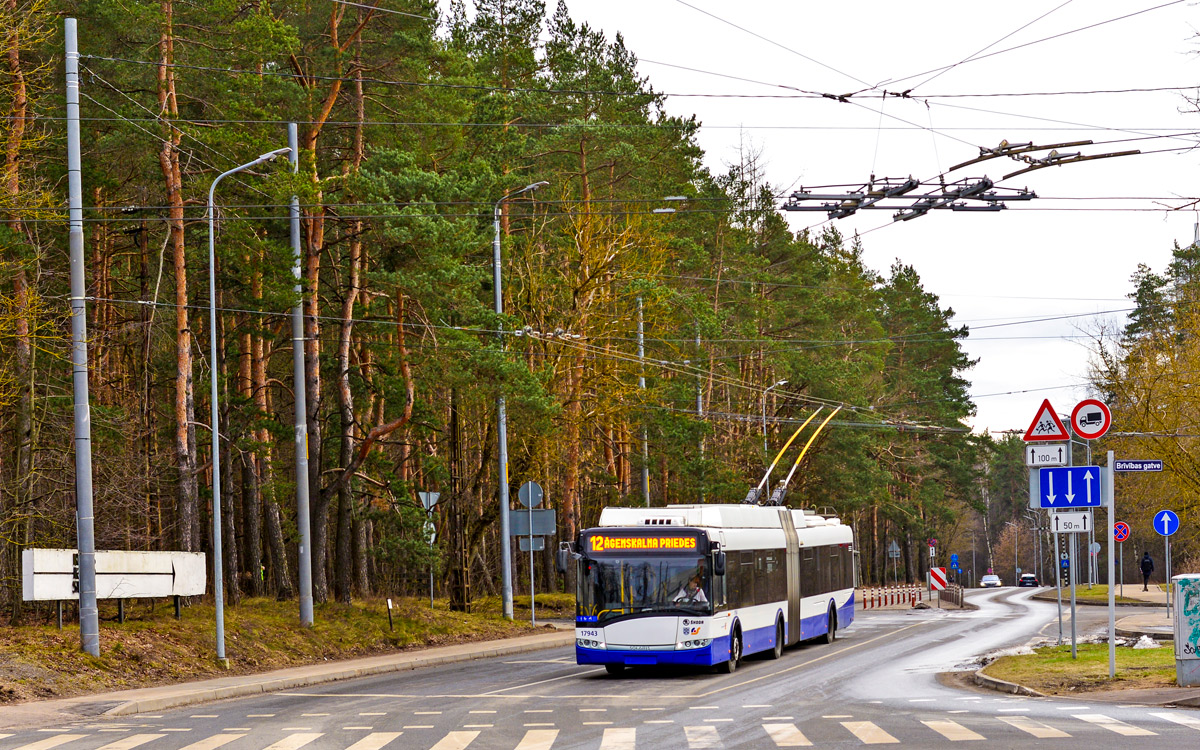 Рига, Škoda 27Tr Solaris III № 17943