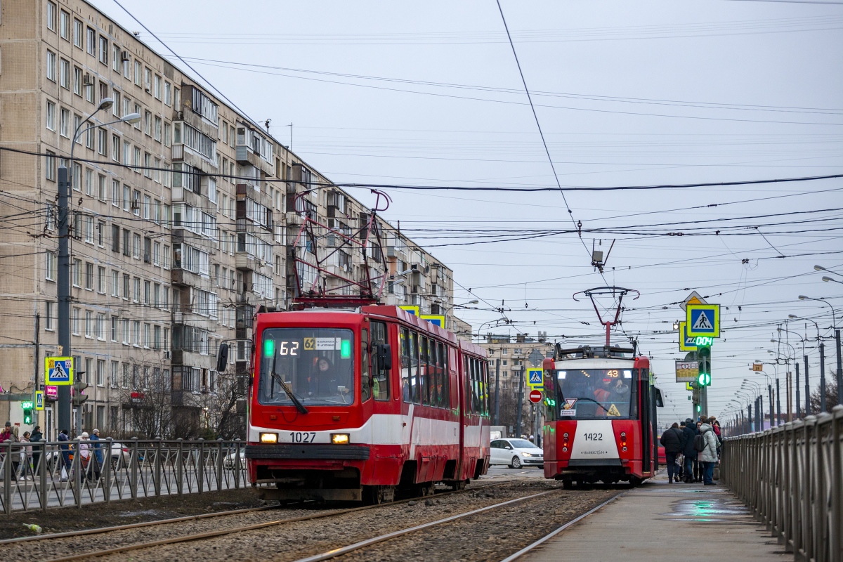 Санкт Петербург, 71-147К (ЛВС-97К) № 1027