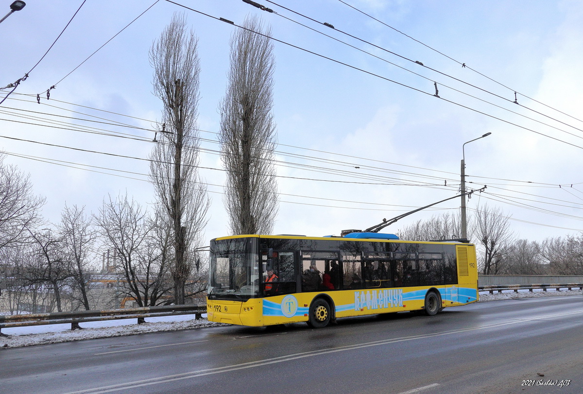 Кременчуг, ЛАЗ E183D1 № 192