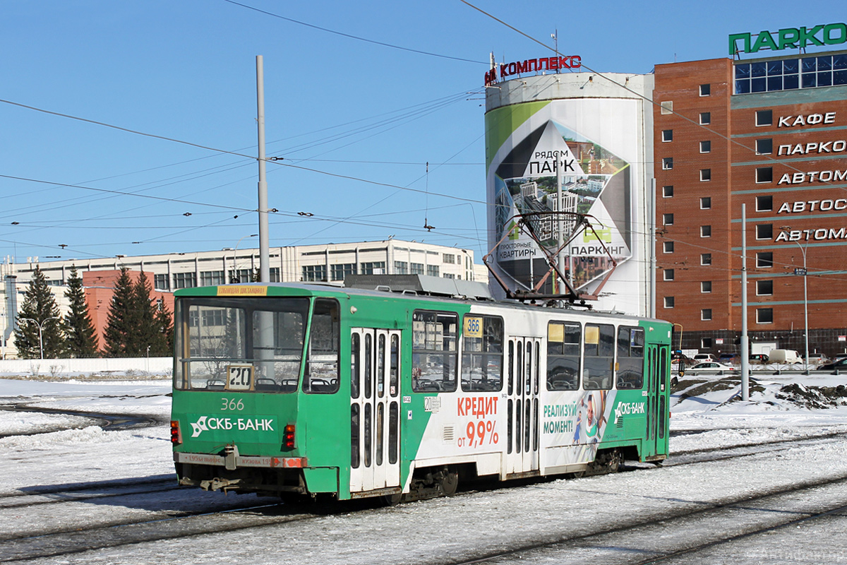 Yekaterinburg, Tatra T6B5SU Nr. 366