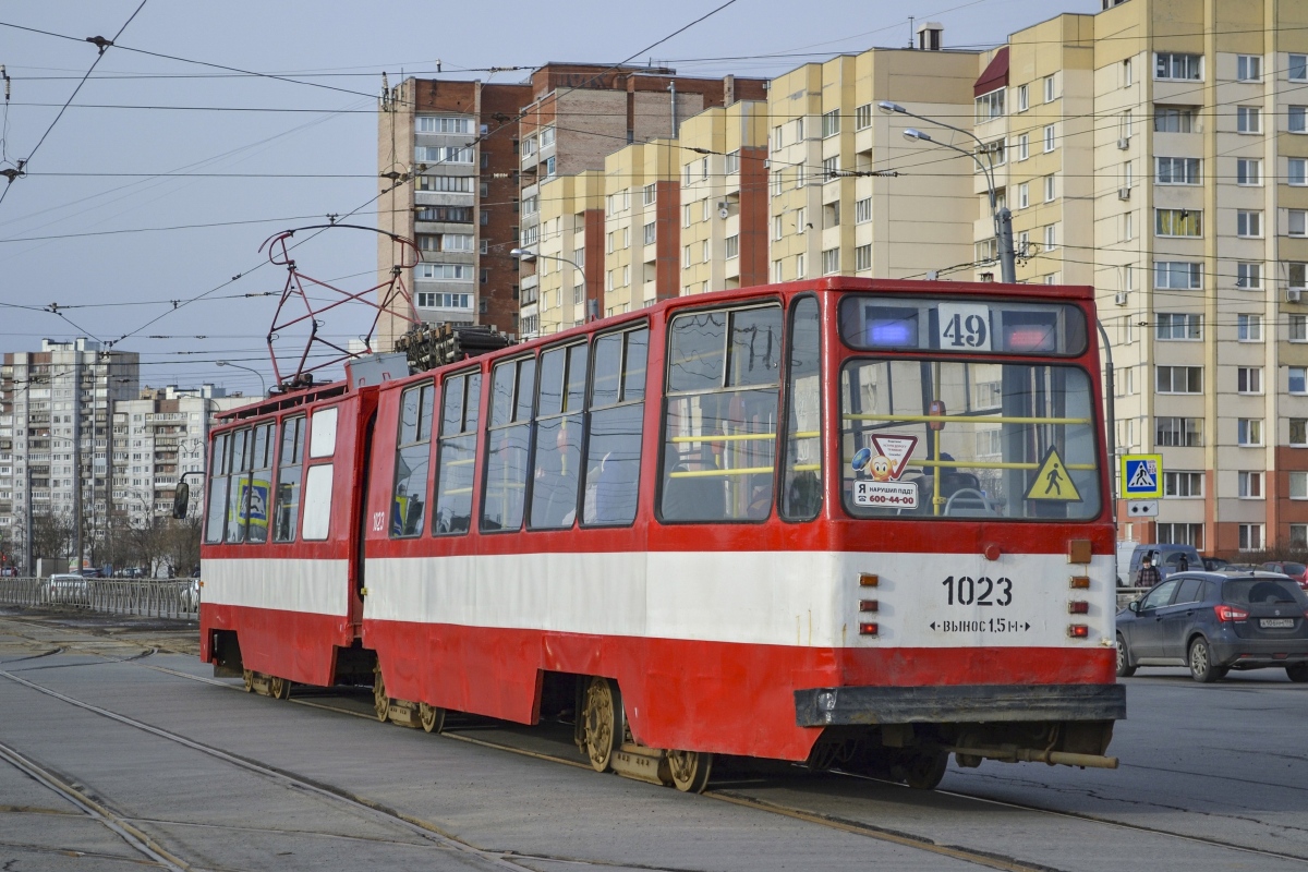 Санкт-Петербург, ЛВС-86К № 1023