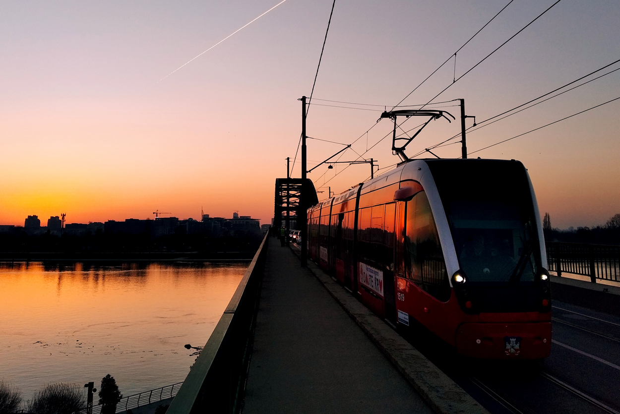 Белград, CAF Urbos 3 № 81519 (1519)