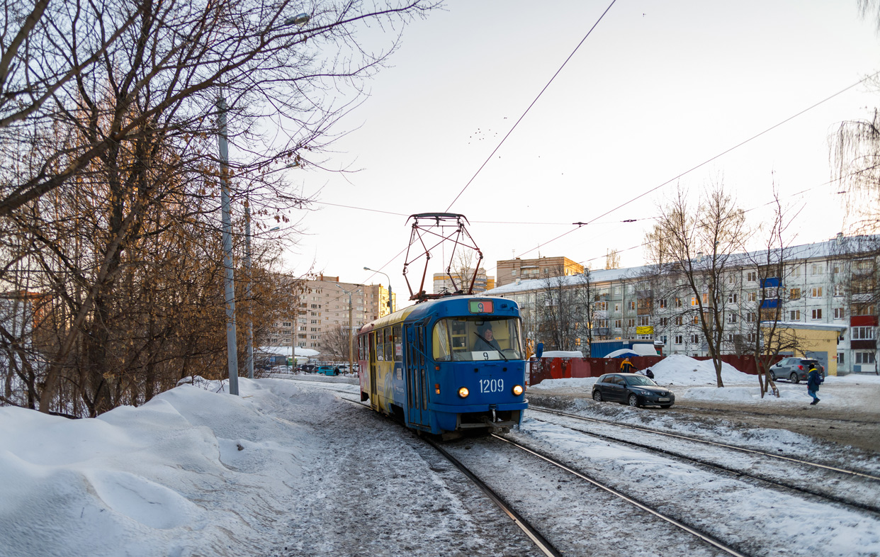Ижевск, Tatra T3K № 1209