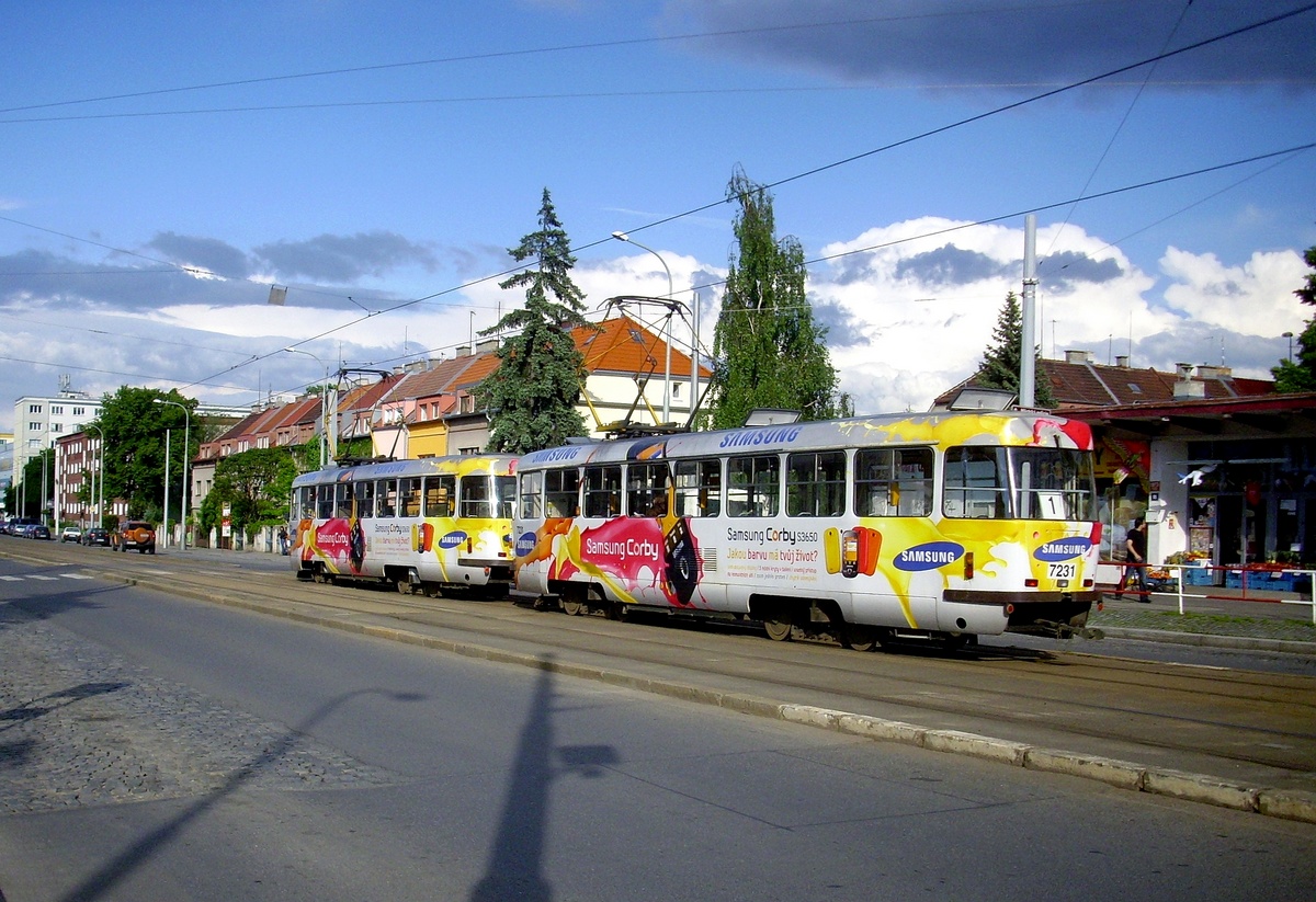 Прага, Tatra T3SUCS № 7231