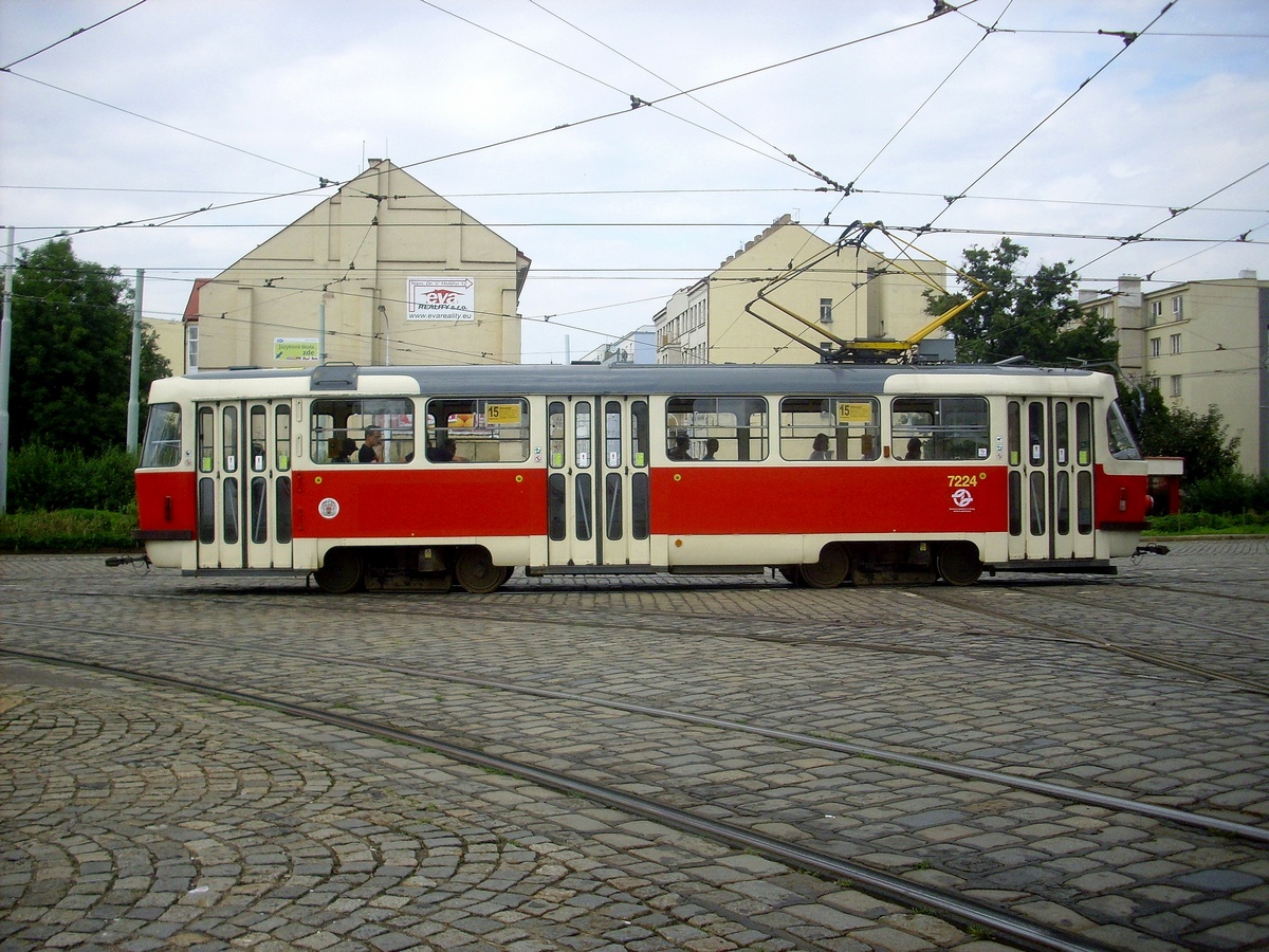 Прага, Tatra T3SUCS № 7224