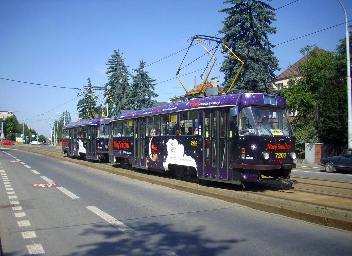 Прага, Tatra T3SUCS № 7202