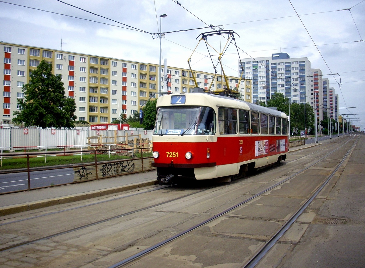 Прага, Tatra T3SUCS № 7251