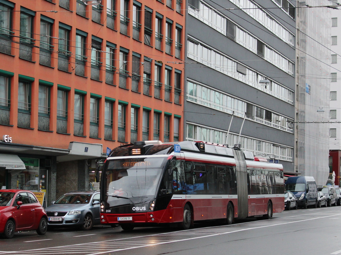 Зальцбург, Solaris Trollino III 18 AC MetroStyle № 358