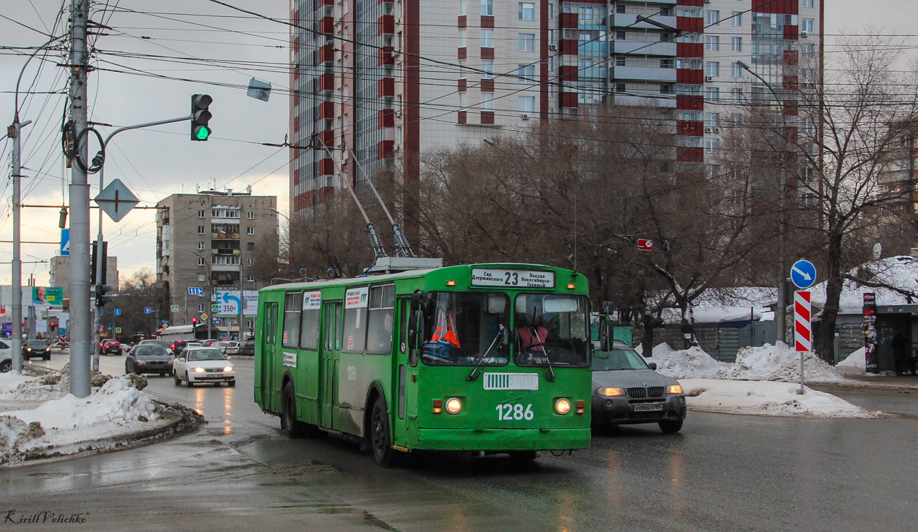 Новосибирск, ЗиУ-682Г-012 [Г0А] № 1286
