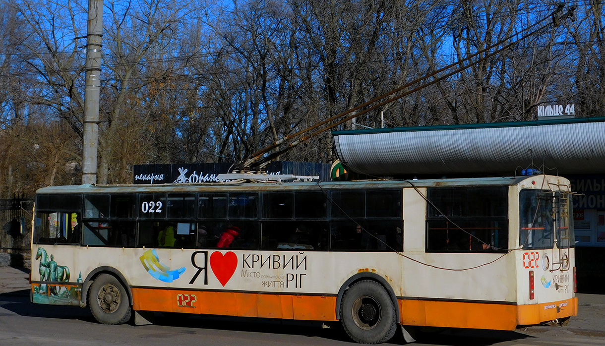 Кривой Рог, ЗиУ-682П № 022