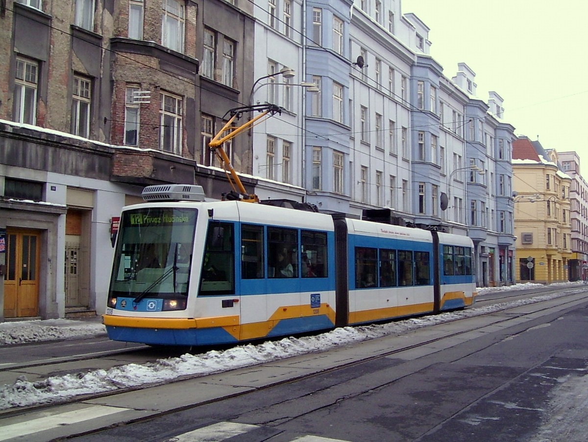 Острава, Škoda 03T2 Astra № 1208