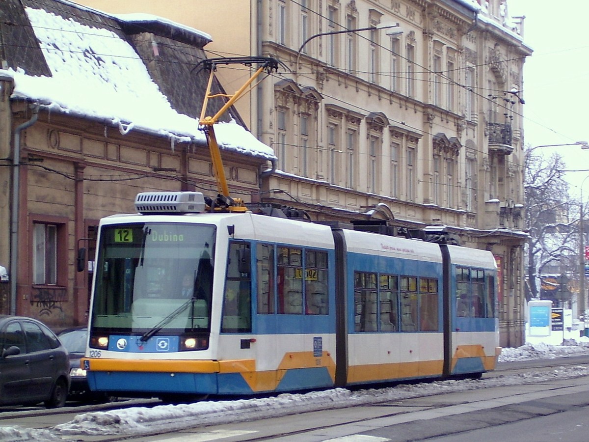 Острава, Škoda 03T2 Astra № 1206