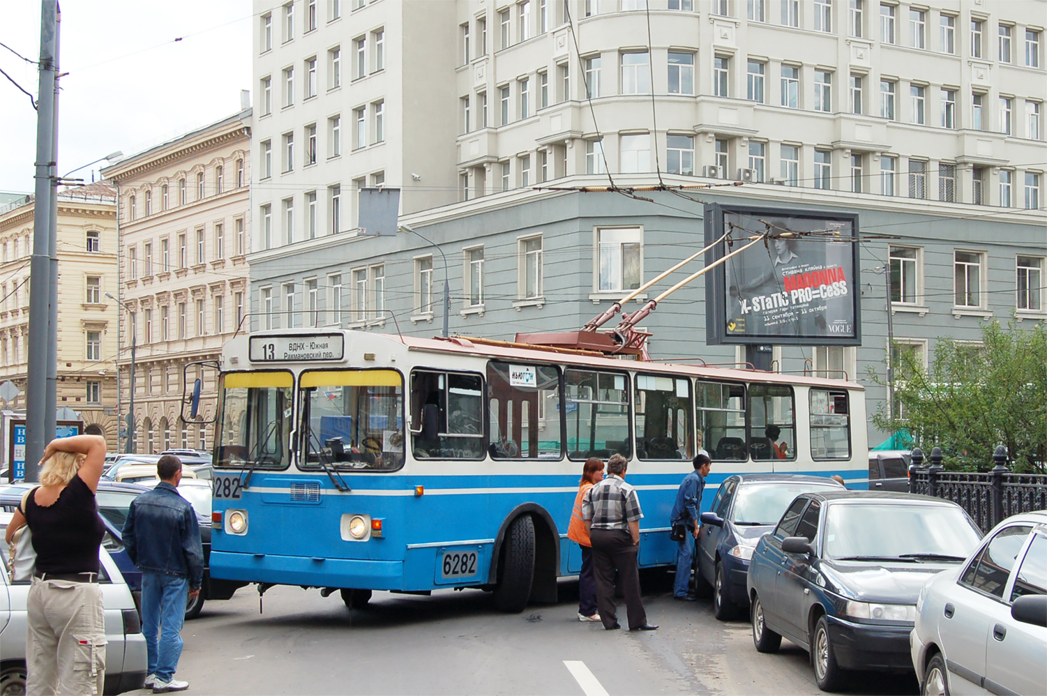 Москва, ЗиУ-682Г-012 [Г0А] № 6282; Москва — Происшествия