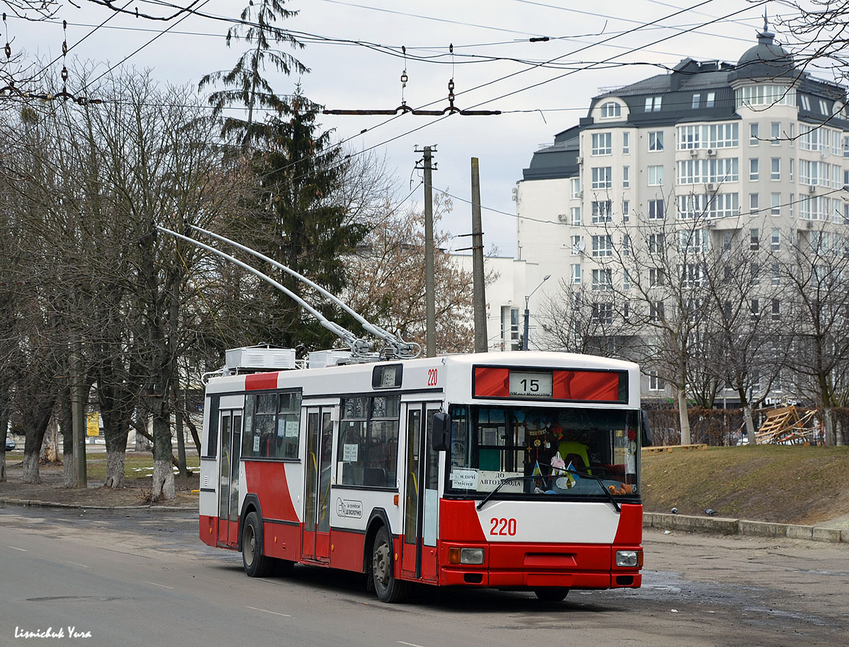 Луцк, MPK/Jelcz M121M EKO-BUS № 220