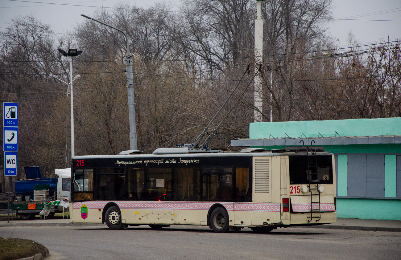 Запорожье, ЛАЗ E183D1 № 215