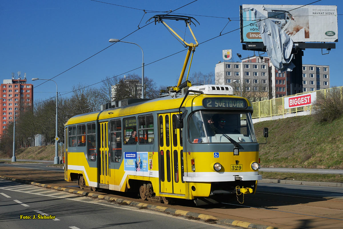Plzeň, Tatra T3R.PLF nr. 329