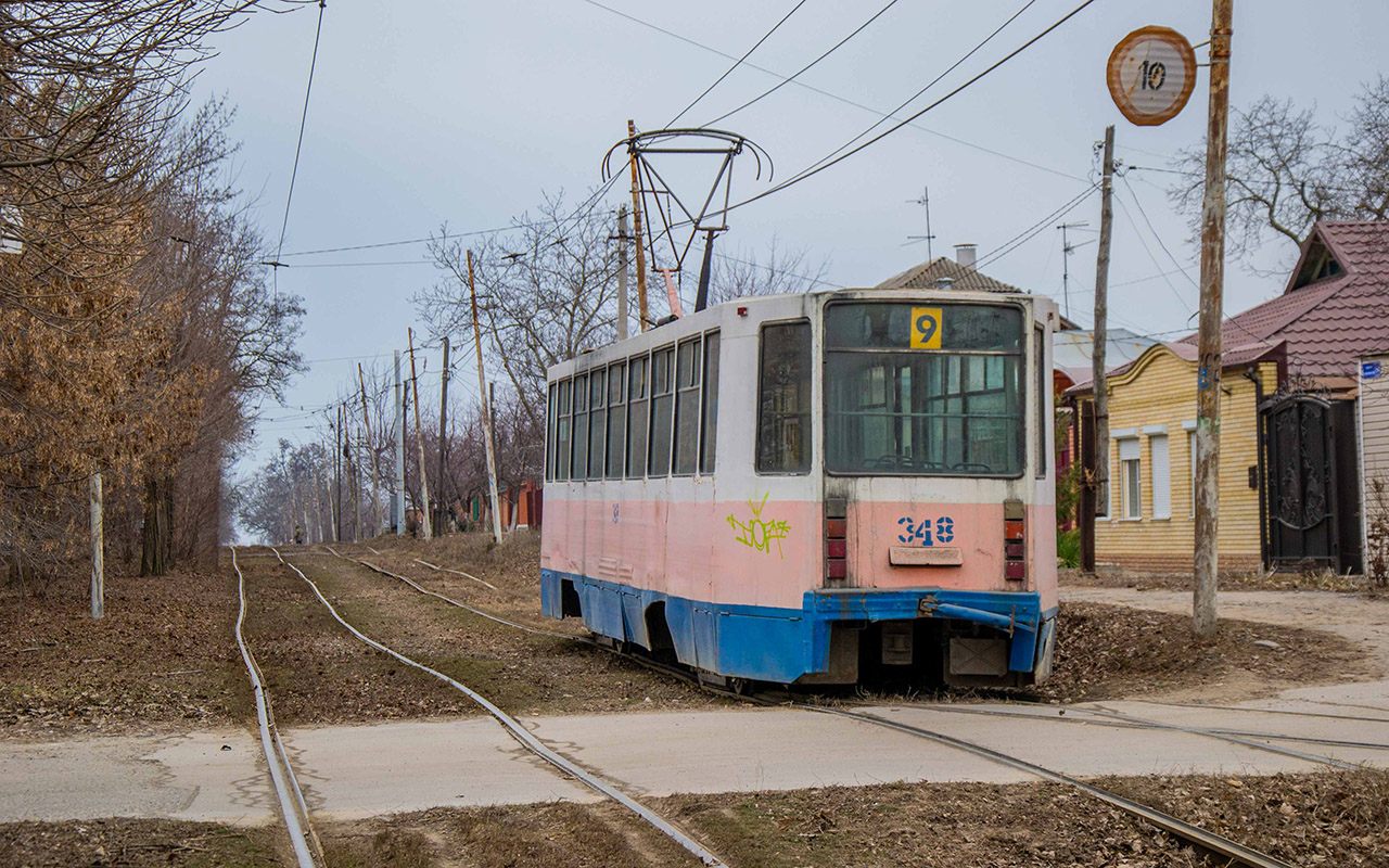 Таганрог, 71-608К № 348; Таганрог — Трамвайные линии