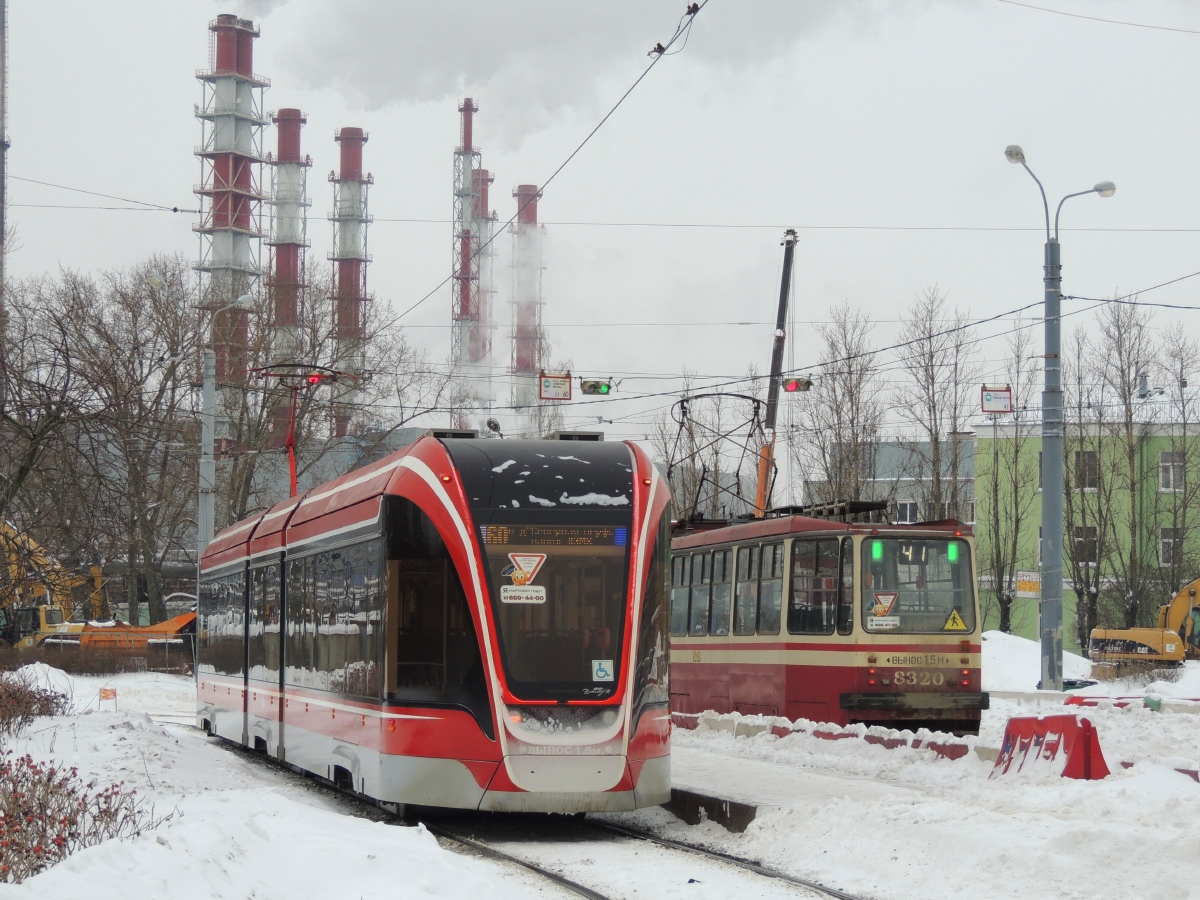 სანქტ-პეტერბურგი, 71-931M “Vityaz-M” № 8908; სანქტ-პეტერბურგი, 71-134A (LM-99AV) № 8320 სანქტ-პეტერბურგი, 71-931M “Vityaz-M” № 8908; სანქტ-პეტერბურგი, 71-134A (LM-99AV) № 8320