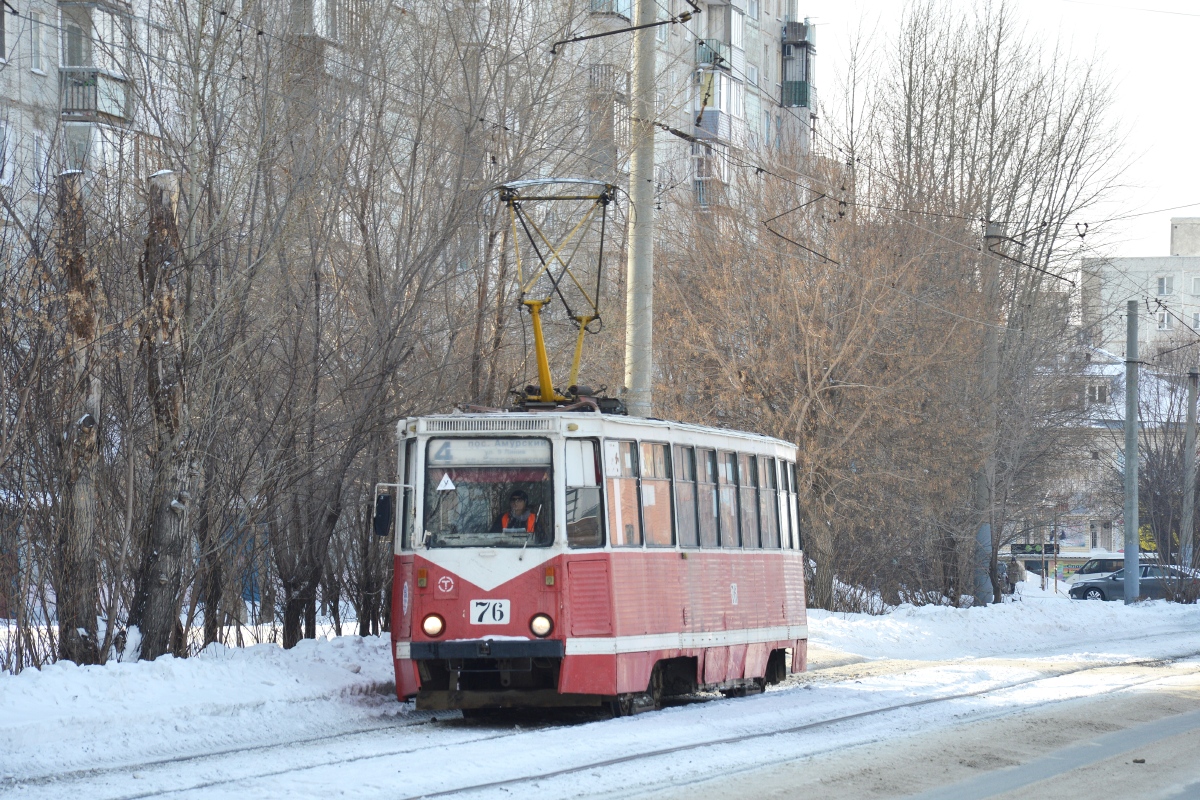 Омск, 71-605 (КТМ-5М3) № 76