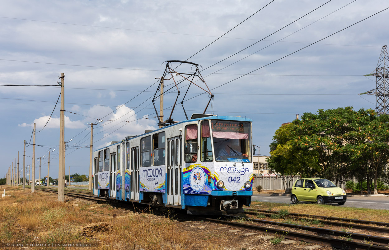 Евпатория, Tatra KT4SU № 042