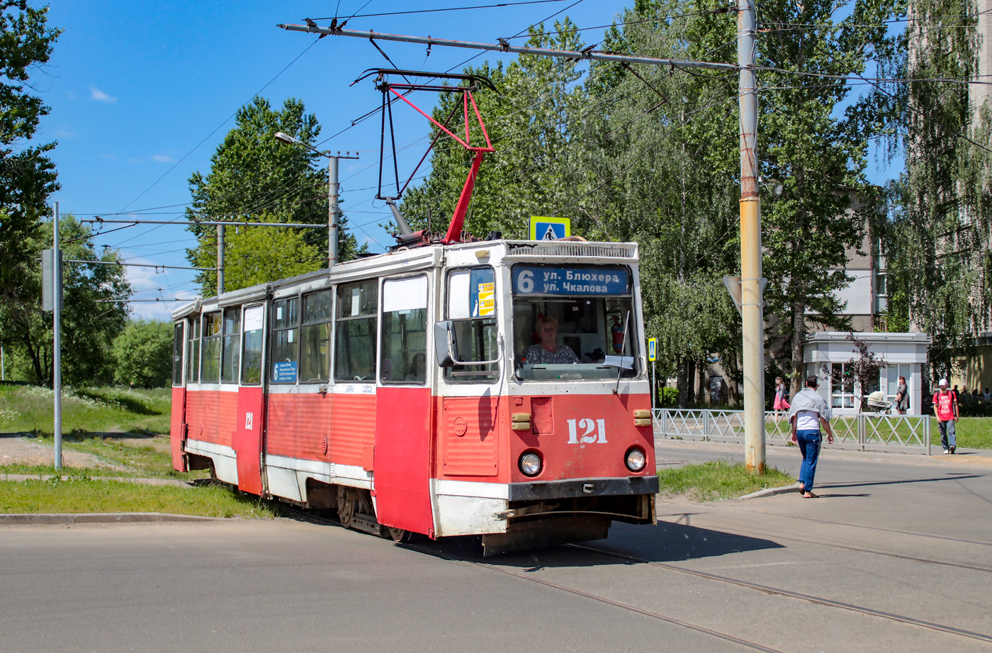 Ярославль, 71-605 (КТМ-5М3) № 121