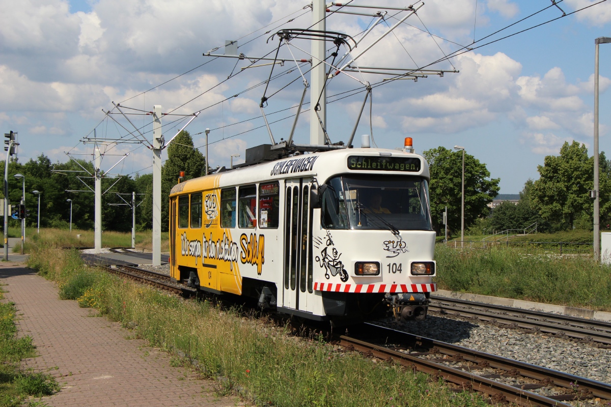 Гера, Tatra T4D-MT № 104
